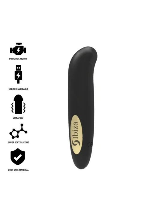 Ibiza™ - Kliterstimulator Usb-Ladegerät 10 Vibrationsmodi Golden 13 X 2,9 von Ibiza Technology