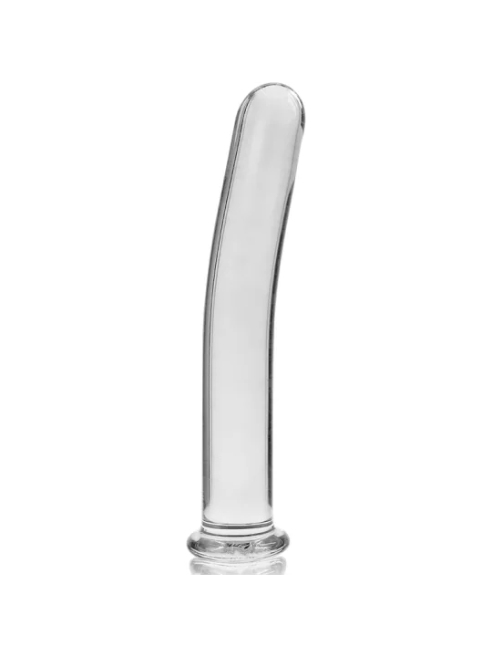 Modell 8 Dildo Borosilikatglas 14,5 X 2 cm Klar von Nebula Series By Ibiza