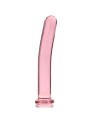 Modell 8 Dildo Borosilikatglas 14,5 X 2 cm Rosa von Nebula Series By Ibiza