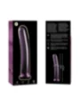 Modell 8 Dildo Borosilikatglas 14,5 X 2 cm Rosa von Nebula Series By Ibiza