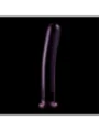 Modell 8 Dildo Borosilikatglas 14,5 X 2 cm Rosa von Nebula Series By Ibiza