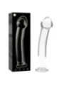 Modell 11 Dildo Borosilikatglas 16 X 3 cm Klar von Nebula Series By Ibiza