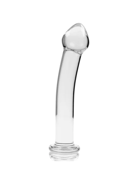 Modell 11 Dildo Borosilikatglas 16 X 3 cm Klar von Nebula Series By Ibiza