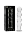 Modell 10 Dildo Borosilikatglas 16,5 X 3,5 cm Klar von Nebula Series By Ibiza