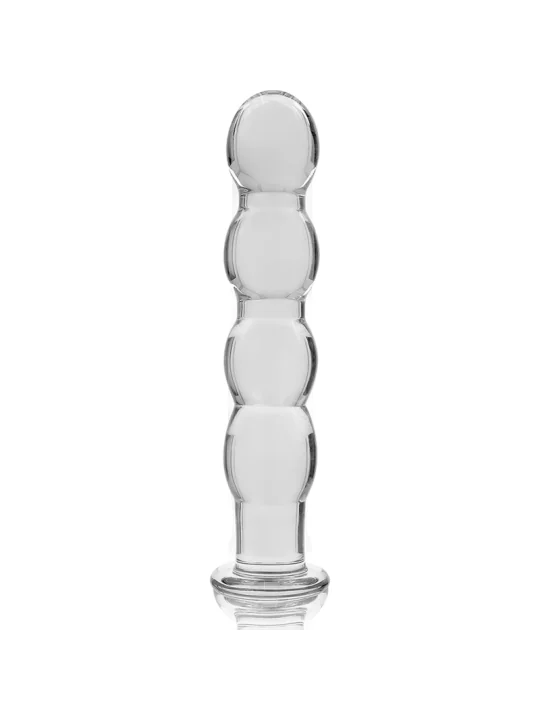 Modell 10 Dildo Borosilikatglas 16,5 X 3,5 cm Klar von Nebula Series By Ibiza