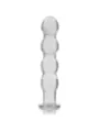 Modell 10 Dildo Borosilikatglas 16,5 X 3,5 cm Klar von Nebula Series By Ibiza