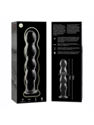 Modell 10 Dildo Borosilikatglas 16,5 X 3,5 cm Klar von Nebula Series By Ibiza