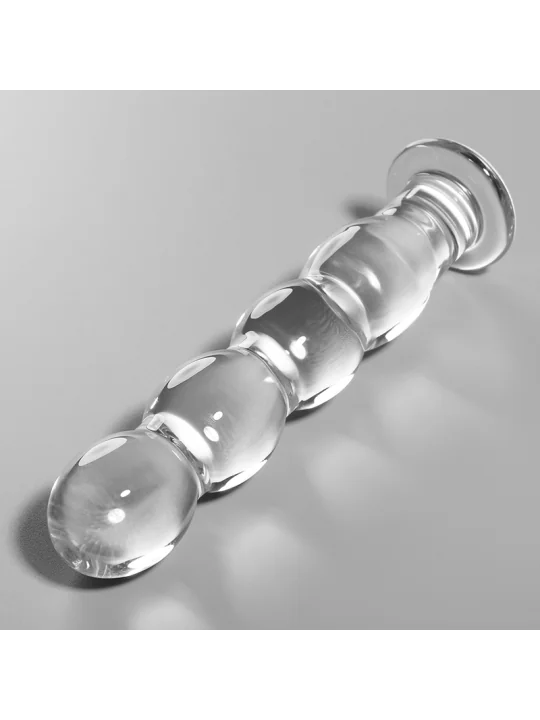 Modell 10 Dildo Borosilikatglas 16,5 X 3,5 cm Klar von Nebula Series By Ibiza