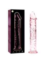 Modell 12 Dildo Borosilikatglas 17 X 3,5 cm Rosa von Nebula Series By Ibiza