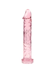 Modell 12 Dildo Borosilikatglas 17 X 3,5 cm Rosa von Nebula Series By Ibiza