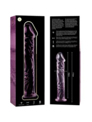 Modell 12 Dildo Borosilikatglas 17 X 3,5 cm Rosa von Nebula Series By Ibiza