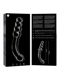 Modell 14 Dildo Borosilikatglas Klar 18.5 cm -O- 3 cm von Nebula Series By Ibiza