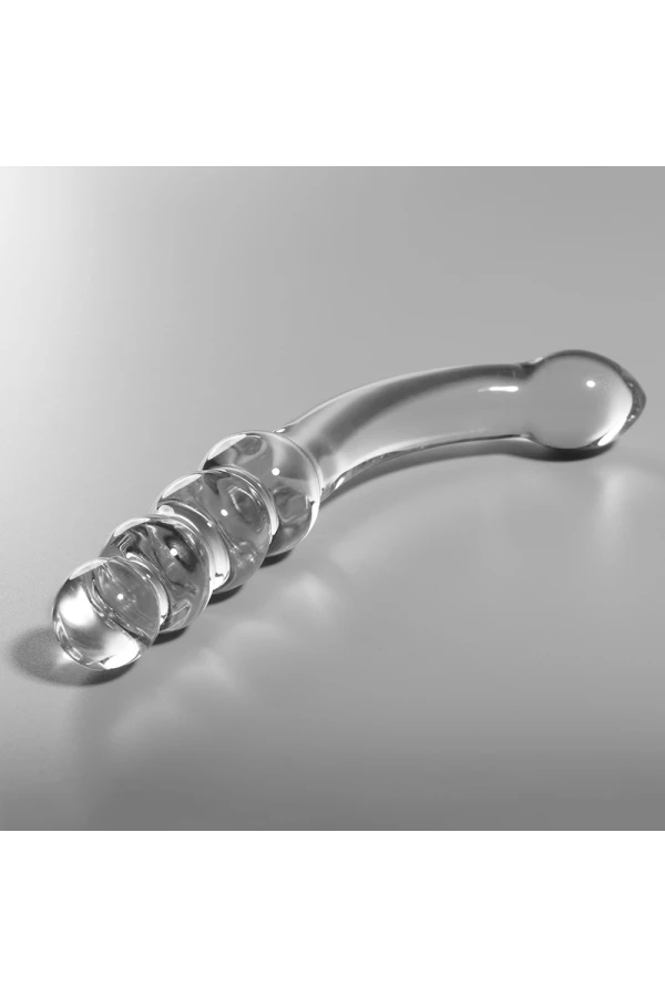 Modell 14 Dildo Borosilikatglas Klar 18.5 cm -O- 3 cm von Nebula Series By Ibiza