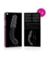 Modell 14 Dildo Borosilikatglas 18,5 X 3 cm Rosa von Nebula Series By Ibiza