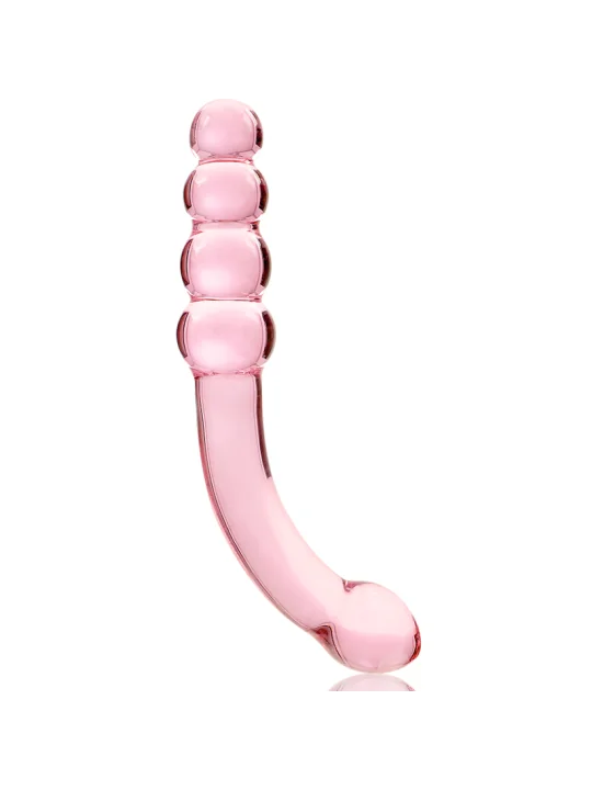 Modell 14 Dildo Borosilikatglas 18,5 X 3 cm Rosa von Nebula Series By Ibiza