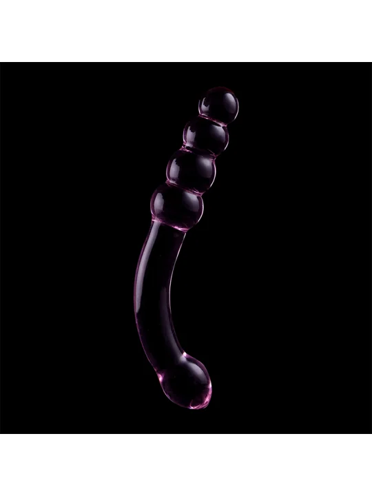 Modell 14 Dildo Borosilikatglas 18,5 X 3 cm Rosa von Nebula Series By Ibiza