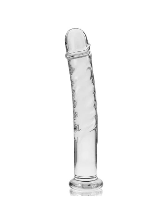 Modell 16 Dildo Borosilikatglas 18,5 X 3 cm Klar von Nebula Series By Ibiza