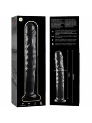 Modell 16 Dildo Borosilikatglas 18,5 X 3 cm Klar von Nebula Series By Ibiza