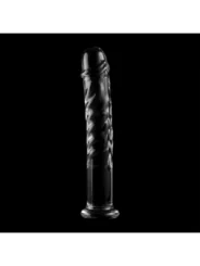 Modell 16 Dildo Borosilikatglas 18,5 X 3 cm Klar von Nebula Series By Ibiza