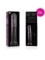 Modell 16 Dildo Borosilikatglas 18,5 X 3 cm Rosa von Nebula Series By Ibiza