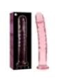 Modell 16 Dildo Borosilikatglas 18,5 X 3 cm Rosa von Nebula Series By Ibiza