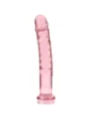 Modell 16 Dildo Borosilikatglas 18,5 X 3 cm Rosa von Nebula Series By Ibiza