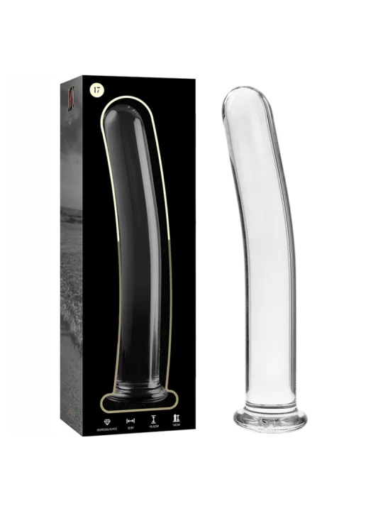 Modell 17 Dildo Borosilikatglas 18,5 X 3 cm Klar von Nebula Series By Ibiza