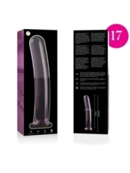 Modell 17 Dildo Borosilikatglas 18,5 X 3 cm Rosa von Nebula Series By Ibiza