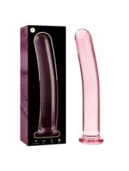 Modell 17 Dildo Borosilikatglas 18,5 X 3 cm Rosa von Nebula Series By Ibiza