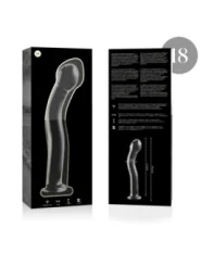 Modell 18 Dildo Borosilikatglas 18,5 X 3,5 cm Klar von Nebula Series By Ibiza