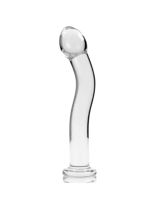 Modell 18 Dildo Borosilikatglas 18,5 X 3,5 cm Klar von Nebula Series By Ibiza