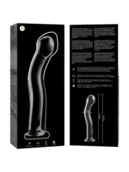 Modell 18 Dildo Borosilikatglas 18,5 X 3,5 cm Klar von Nebula Series By Ibiza