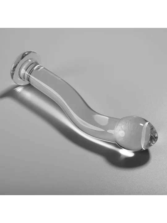 Modell 18 Dildo Borosilikatglas 18,5 X 3,5 cm Klar von Nebula Series By Ibiza