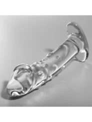 Modell 19 Dildo Borosilikatglas 18,5 X 4 cm Klar von Nebula Series By Ibiza