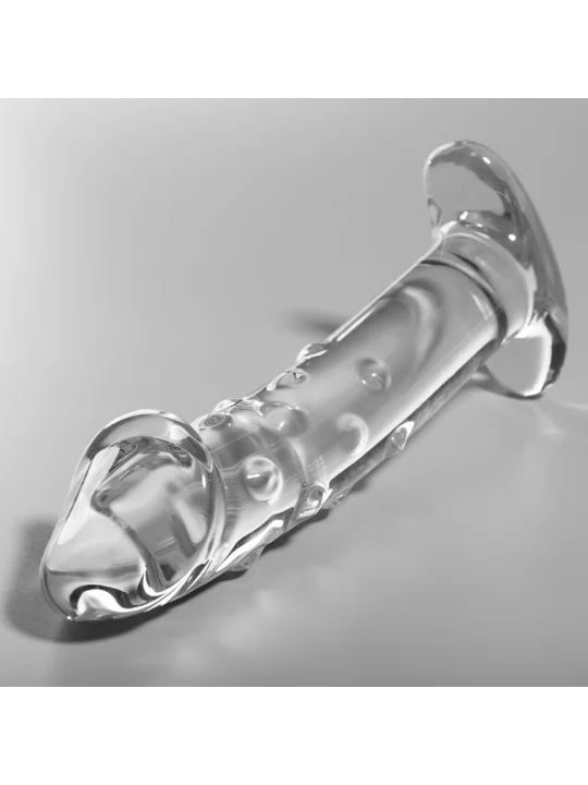 Modell 19 Dildo Borosilikatglas 18,5 X 4 cm Klar von Nebula Series By Ibiza