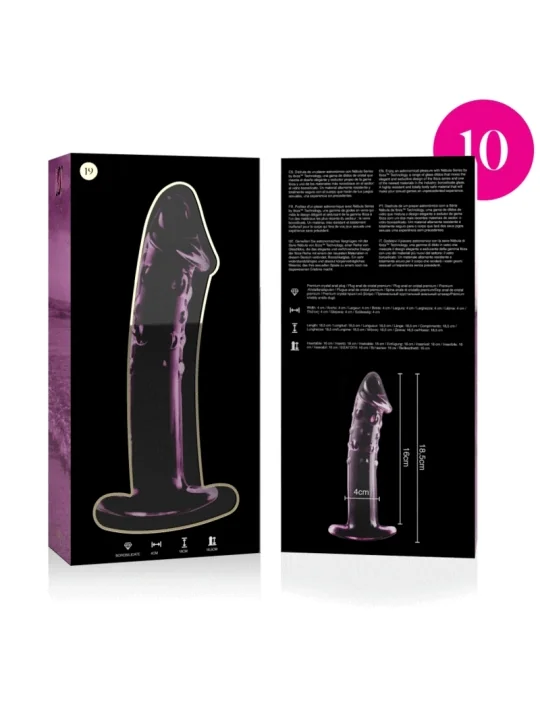 Doppel Kristall Dildo Blau von Satisfyer Crystal