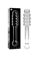 Modell 20 Dildo Borosilikatglas 20,5 X 3 cm Klar von Nebula Series By Ibiza