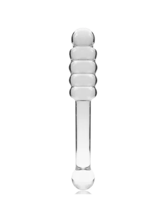 Modell 20 Dildo Borosilikatglas 20,5 X 3 cm Klar von Nebula Series By Ibiza