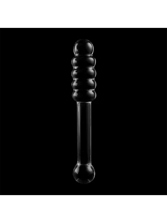 Modell 20 Dildo Borosilikatglas 20,5 X 3 cm Klar von Nebula Series By Ibiza