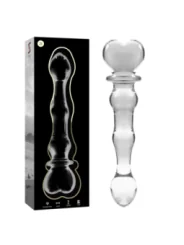 Modell 21 Dildo Borosilikatglas 20,5 X 3,5 cm Klar von Nebula Series By Ibiza