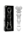 Modell 21 Dildo Borosilikatglas 20,5 X 3,5 cm Klar von Nebula Series By Ibiza