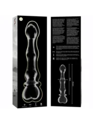 Modell 21 Dildo Borosilikatglas 20,5 X 3,5 cm Klar von Nebula Series By Ibiza