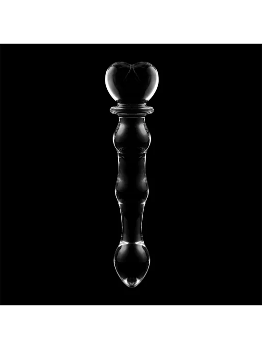 Modell 21 Dildo Borosilikatglas 20,5 X 3,5 cm Klar von Nebula Series By Ibiza