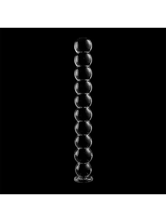 Modell 22 Dildo Borosilikatglas 21,5 X 2,5 cm Klar von Nebula Series By Ibiza