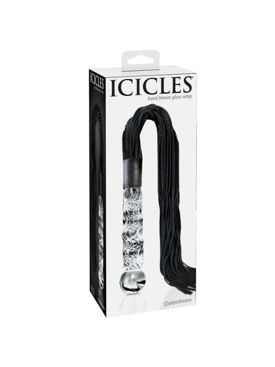 Icicles Nummer 38 Handgeblasener Glasmassager von Icicles