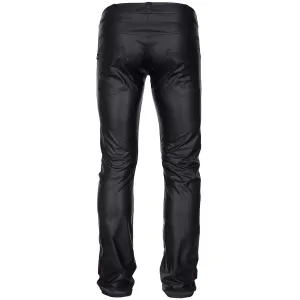 ♥ Lange Herren Hose Rmvittorio001 Schwarz ♥