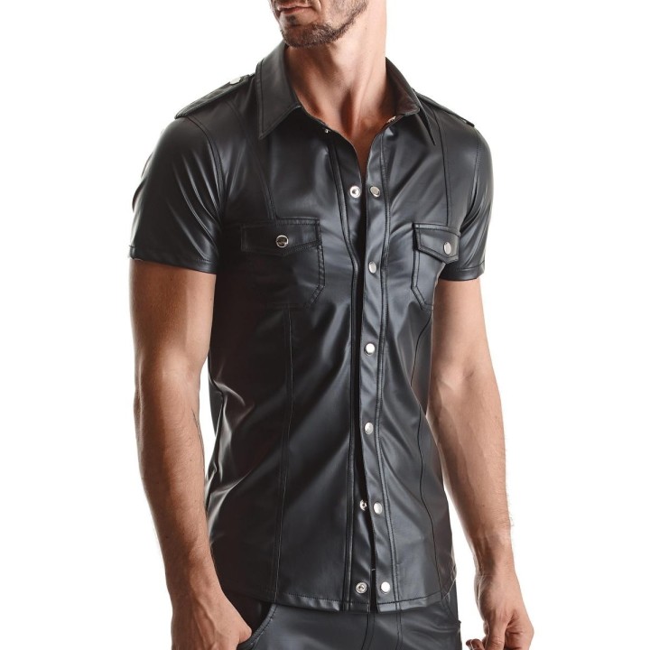 Herren Hemd Rmluca001 Schwarz | Fesselliebe.de