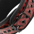 ♥ Vegane Kunstlederhalsband ♥ von Begme Red Edition