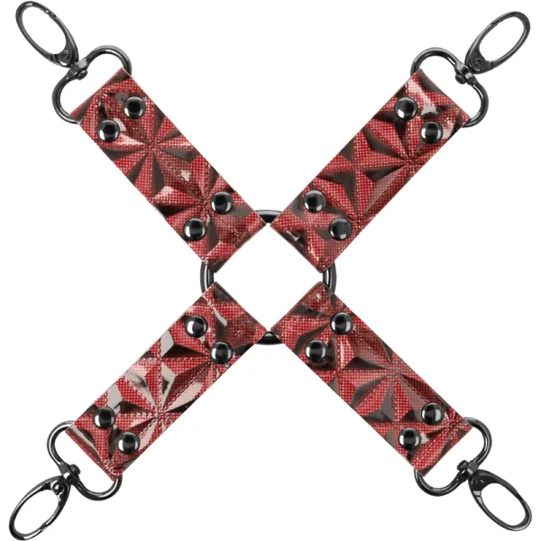 ♥ Vegane Kunstleder-Hog-Tie ♥ von Begme Red Edition kaufen | Fesselliebe