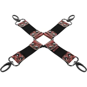 ♥ Vegane Kunstleder-Hog-Tie ♥ von Begme Red Edition